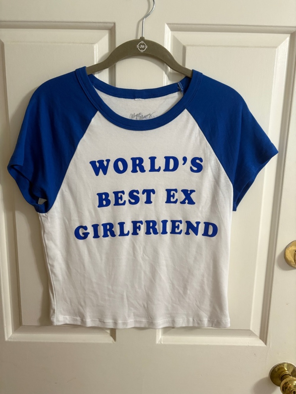 Megan Moroney "World's Best Ex Girlfriend" Cropped Baby Tee